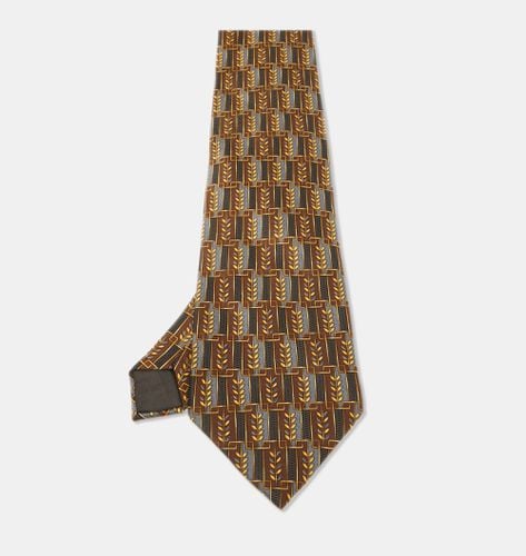 Printed Silk Traditional Tie - Lanvin - Modalova