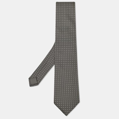 Patterned Silk Classic Tie - Lanvin - Modalova