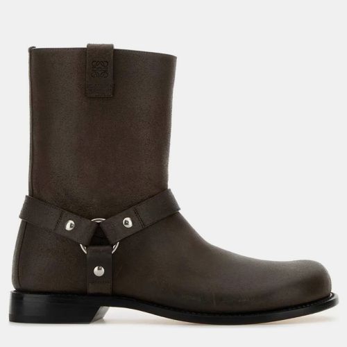 Dark Leather Campo Biker Boots EU 41 - Loewe - Modalova