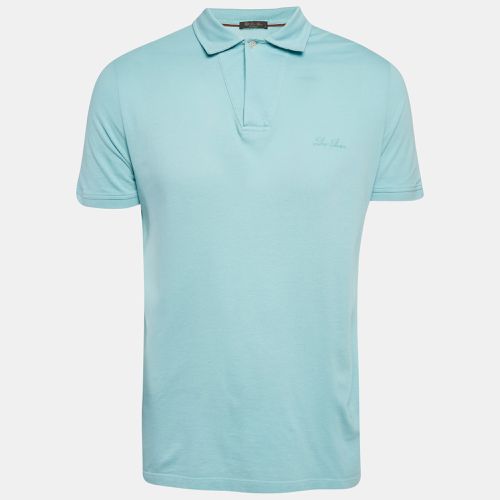 Pique Cotton Polo T-Shirt M - Loro Piana - Modalova