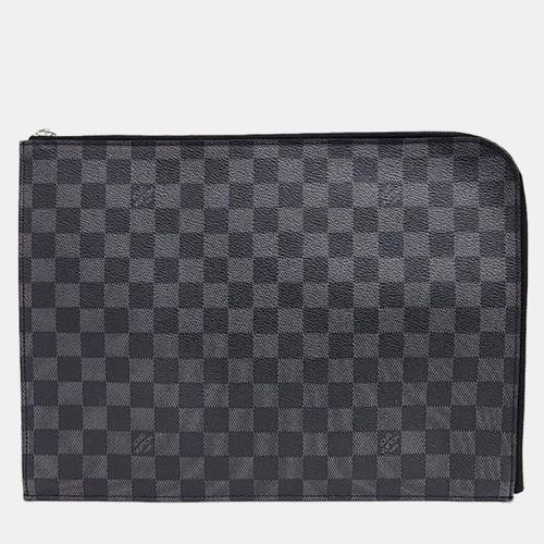 Damier Graphite Canvas Pochette Jour GM Clutch Bag - Louis Vuitton - Modalova