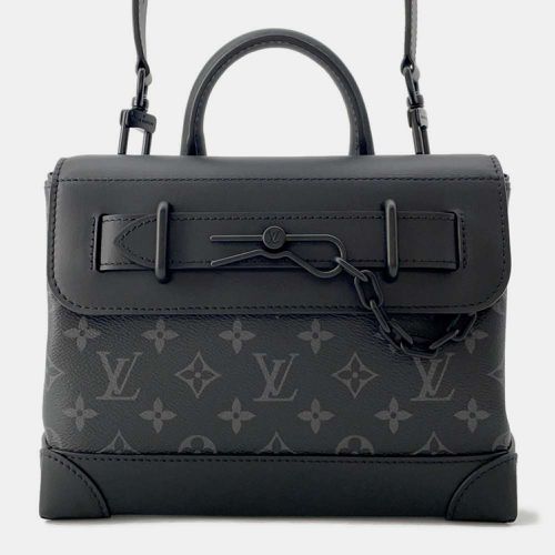 Noir Monogram Eclipse Steamer PM Bag - Louis Vuitton - Modalova