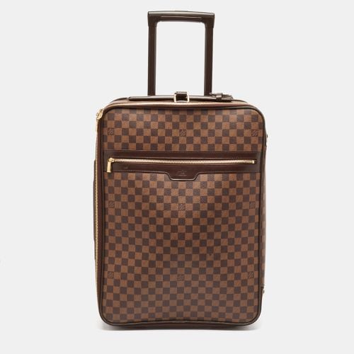 Damier Ebene Canvas Pegase 55 Luggage - Louis Vuitton - Modalova