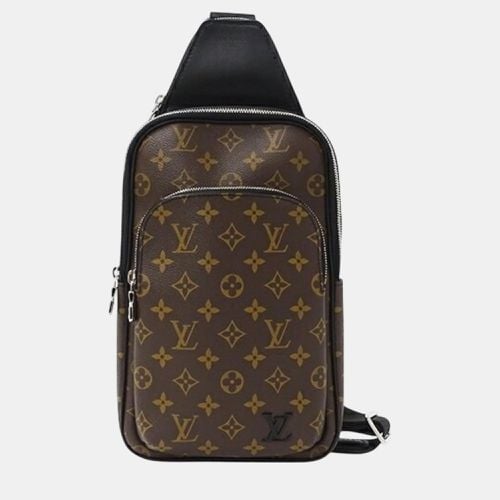 Black Monogram Macassar Shoulder Avenue Sling bag - Louis Vuitton - Modalova