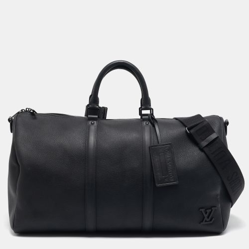 Leather Aerogram City Keepall Bandoulière 50 Bag - Louis Vuitton - Modalova