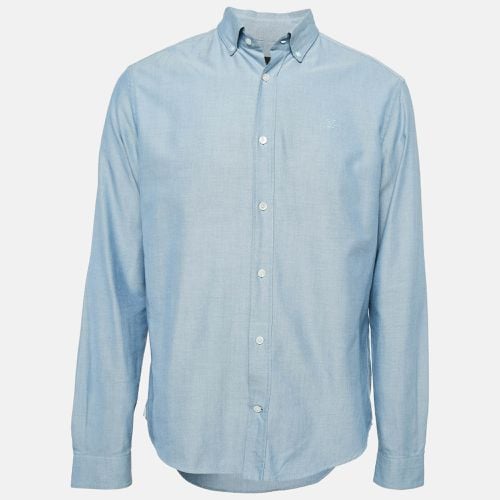 Chambray Cotton Button Front Shirt XL - Louis Vuitton - Modalova