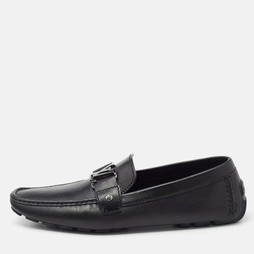 Leather Monte Carlo Loafers Size 44 - Louis Vuitton - Modalova