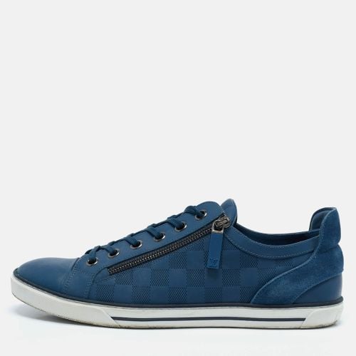 Leather and Suede Challenge Lace Up Sneakers Size 43 - Louis Vuitton - Modalova