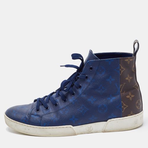 Brown Monogram Canvas High Top Sneakers Size 42.5 - Louis Vuitton - Modalova