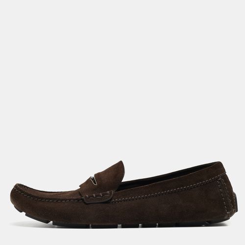 Suede Monte Carlo Loafers Size 43 - Louis Vuitton - Modalova