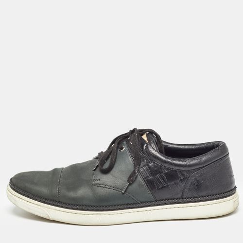 Olive Green Leather Low Top Sneakers Size 41.5 - Louis Vuitton - Modalova