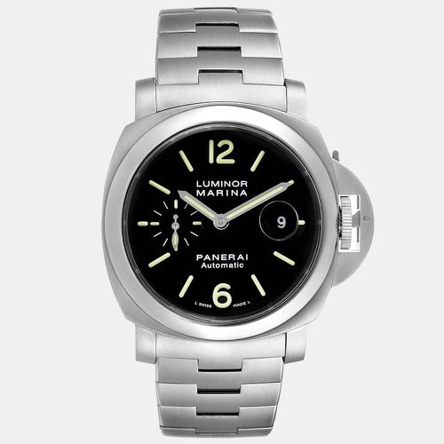 Stainless Steel Luminor Marina PAM00299 Automatic Men's Wristwatch 44 mm - Panerai - Modalova