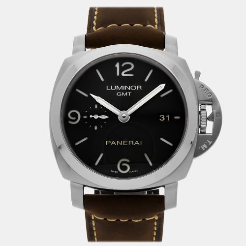 Stainless Steel Luminor PAM00320 Automatic Men's Wristwatch 44 mm - Panerai - Modalova