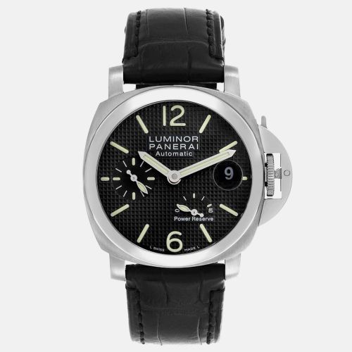 Stainless Steel Luminor Power Reserve PAM00241 Automatic Men's Wristwatch 40 mm - Panerai - Modalova