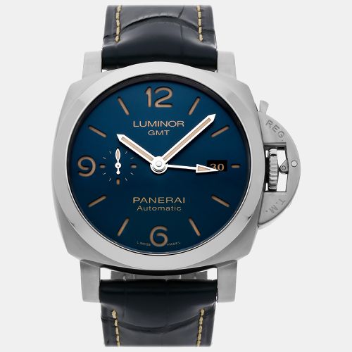 Stainless Steel Luminor PAM01033 Automatic Men's Wristwatch 44 mm - Panerai - Modalova