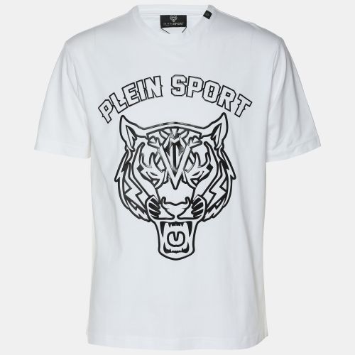 Jersey Tiger Print T-Shirt M - Plein Sport - Modalova