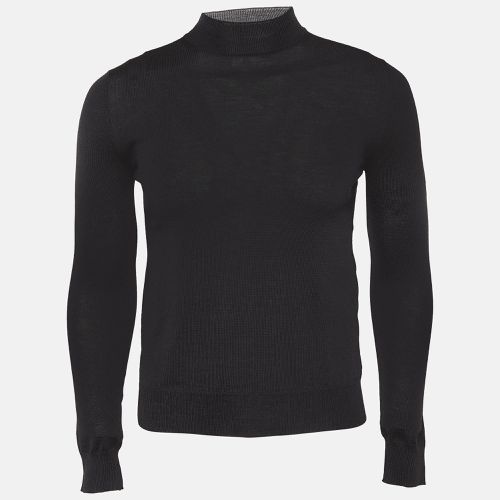 Wool Rib Knit Turtle Neck Sweater XS - Prada - Modalova