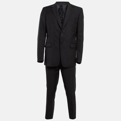 Wool Blend Single Breasted Pants Suit XXL - Prada - Modalova