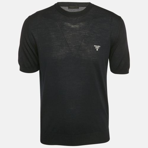 Wool Crewneck T-Shirt L - Prada - Modalova