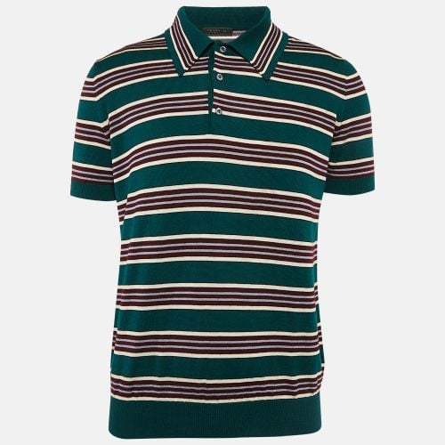 Striped Jersey Polo T-Shirt XL - Prada - Modalova