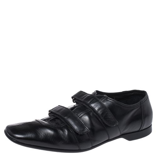 Leather Velcro Loafers Size 43 - Prada - Modalova