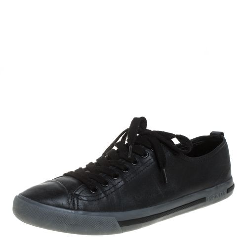 Sports Leather Lace Up Sneakers Size 41 - Prada - Modalova