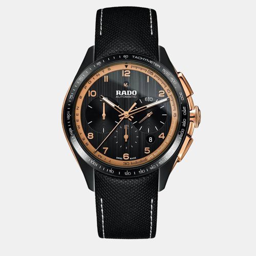 Rado Black leather watch 45 mm - Rado - Modalova