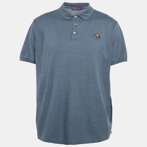 Cotton Pique Polo T-Shirt XXL - Ralph Lauren Purple Label - Modalova