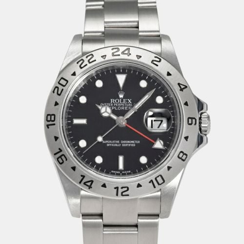 Dial Explorer II 16570 Men's Watch - Rolex - Modalova