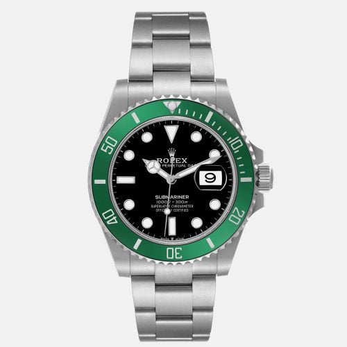 Submariner Starbucks Green Bezel Steel Mens Watch 126610LV - Rolex - Modalova