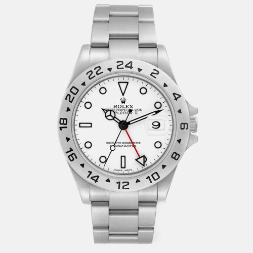 Explorer II Polar Dial Steel Men's Watch 40.0 mm - Rolex - Modalova