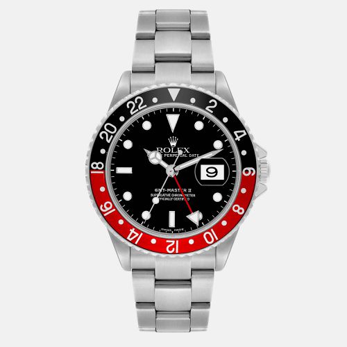 GMT Master II Red Coke Bezel Steel Men's Watch 40.0 mm - Rolex - Modalova