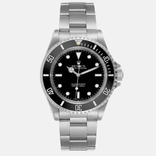 Submariner No Date 40 2 Liner Steel Men's Watch 14060 40 mm - Rolex - Modalova