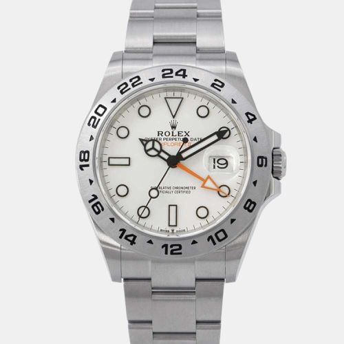 Stainless Steel Explorer II 226570 Automatic Men's Wristwatch 42 mm - Rolex - Modalova