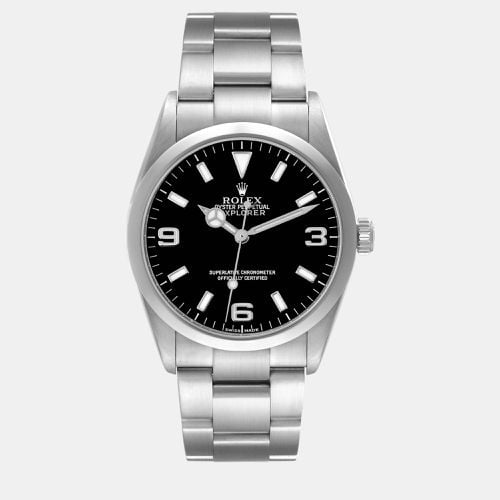 Explorer I Dial Steel Mens Watch 114270 - Rolex - Modalova