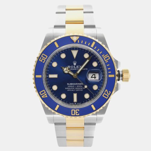 K Yellow Gold And Stainless Steel Submariner 126613lb Automatic Men's Wristwatch 41 mm - Rolex - Modalova