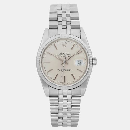 Stainless Steel Datejust 16234 Automatic Women's Wristwatch 36 mm - Rolex - Modalova