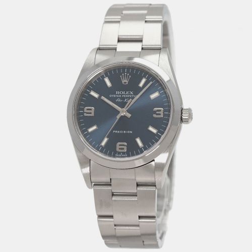 Stainless Steel Air-King 14000M Automatic Men's Wristwatch 43.8 mm - Rolex - Modalova