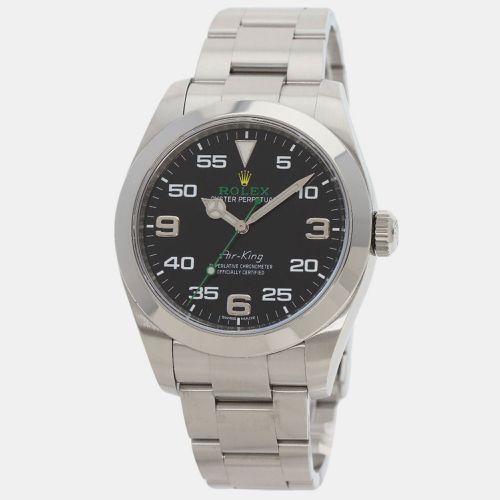 Stainless Steel Air-King 116900 Automatic Men's Wristwatch 49.7 mm - Rolex - Modalova