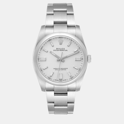 Oyster Perpetual Dial Steel Men's Watch 36.0 mm - Rolex - Modalova