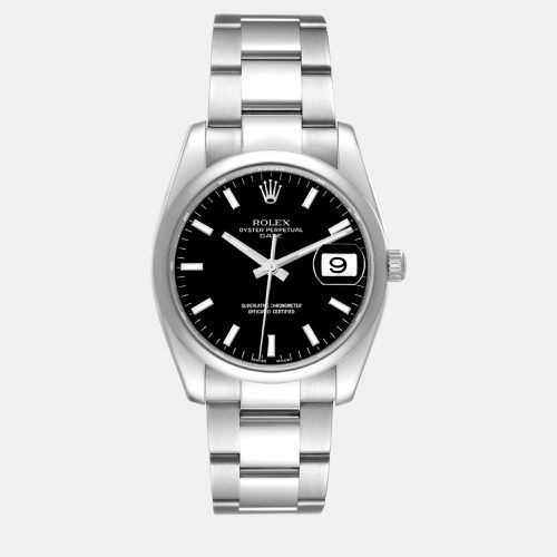 Date Dial Oyster Bracelet Steel Men's Watch 34.0 mm - Rolex - Modalova