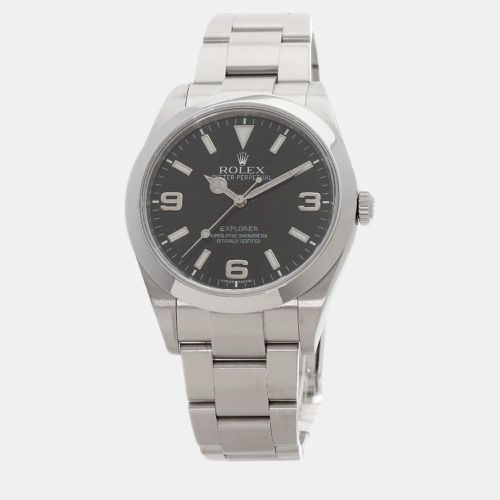 Stainless Steel Explorer 214270 Automatic Men's Wristwatch 39 mm - Rolex - Modalova