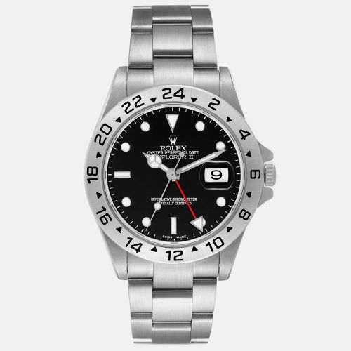 Explorer II Dial Steel Mens Watch 16570 - Rolex - Modalova