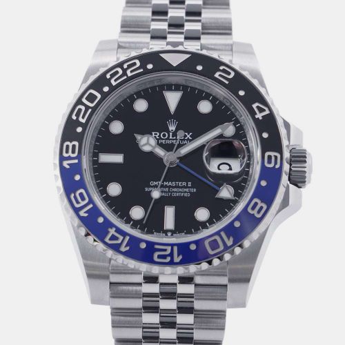 Stainless Steel GMT-Master II Automatic Men's Wristwatch 40 mm - Rolex - Modalova