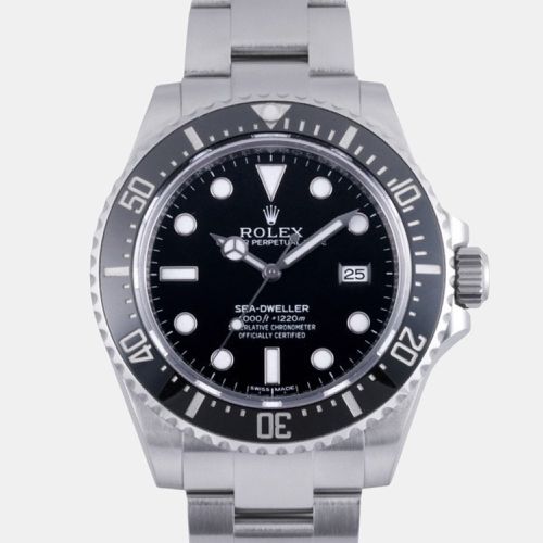 Stainless Steel Sea-Dweller 116600 Automatic Men's Wristwatch 40 mm - Rolex - Modalova