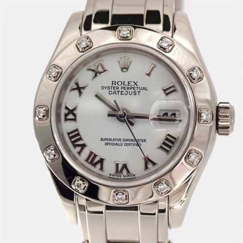 Gold Datejust Pearl Master 80319 Men's Watch 29 mm - Rolex - Modalova