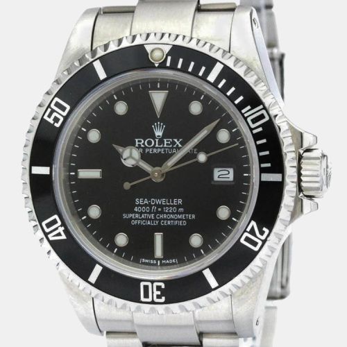 Stainless Steel Sea-Dweller 16660 Automatic Men's Wristwatch 40 mm - Rolex - Modalova