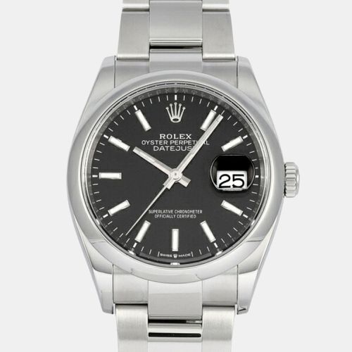 Stainless Steel Datejust 126200 Automatic Men's Wristwatch 36 mm - Rolex - Modalova