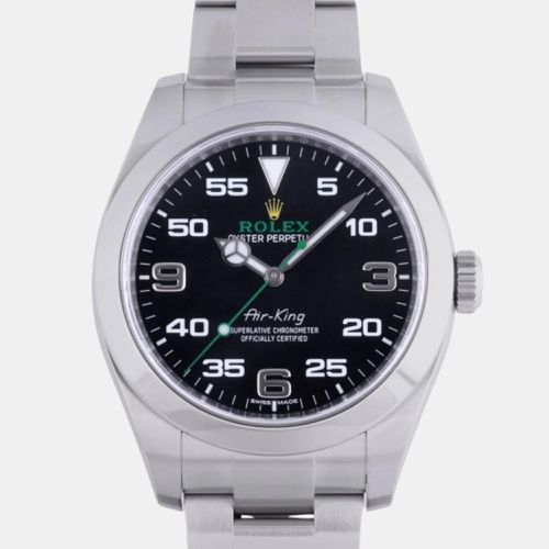 Stainless Steel Air-King 116900 Automatic Men's Wristwatch 40 mm - Rolex - Modalova