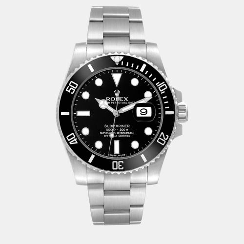 Submariner Date Dial Steel Men's Watch 40 mm - Rolex - Modalova